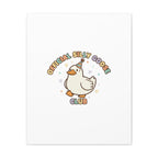 Silly Goose Club Canvas | wholesome meme, cute animal pun