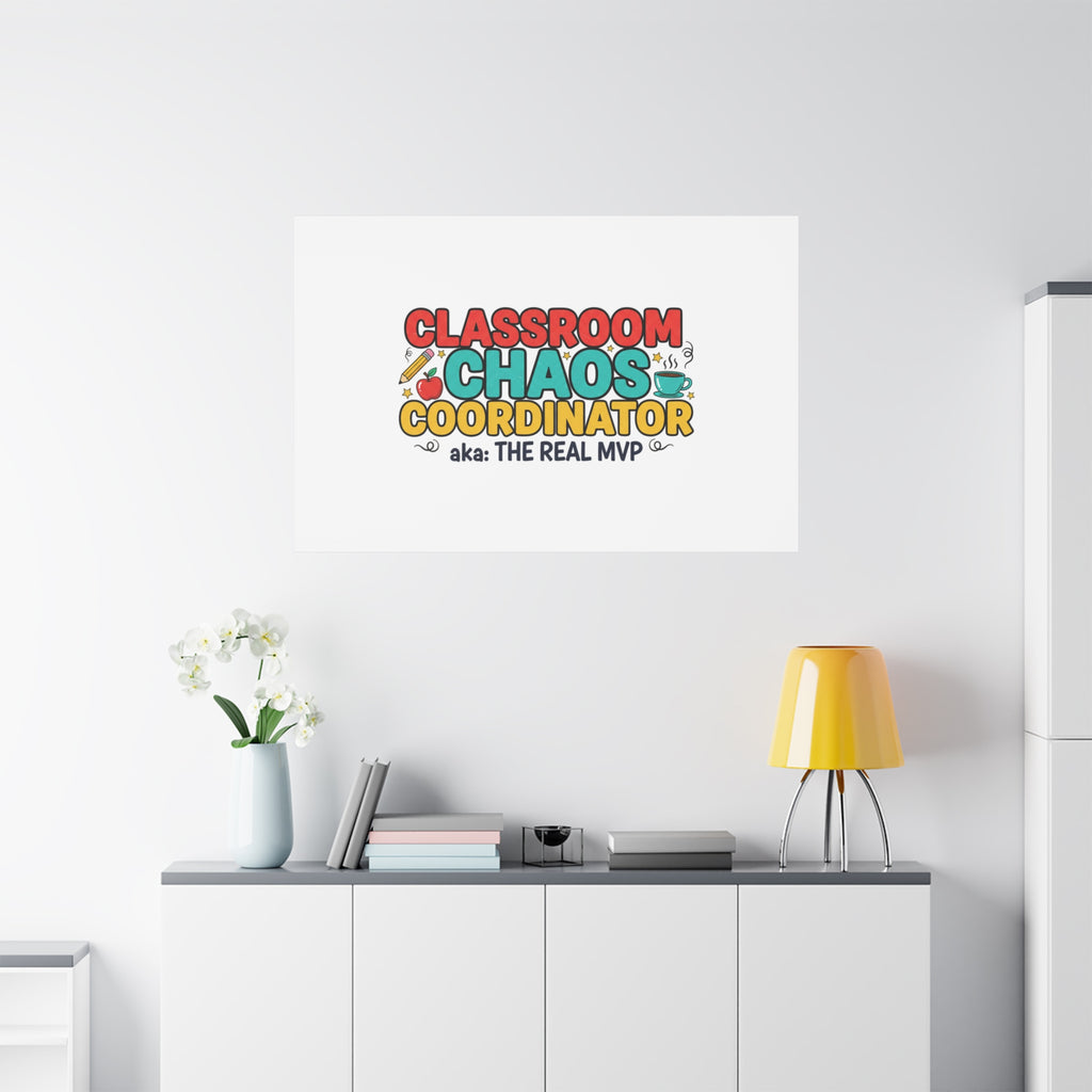 Classroom Chaos Coordinator Canvas | Teacher Appreciation, Teacher Life