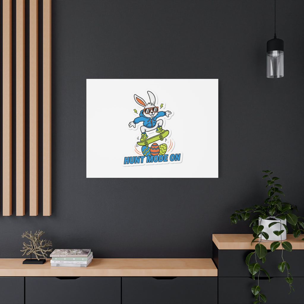 Hunt Mode On Easter Graphic Canvas | boys Easter, egg hunter