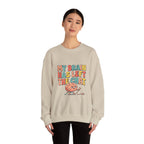 My Brain Has Left the Chat Sweatshirt | mental health humor, anxious but functioning