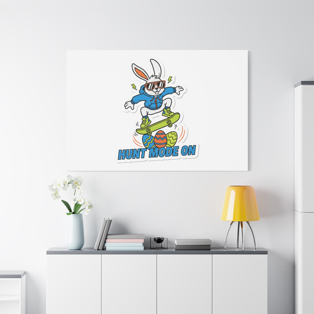 Hunt Mode On Easter Graphic Canvas | boys Easter, egg hunter