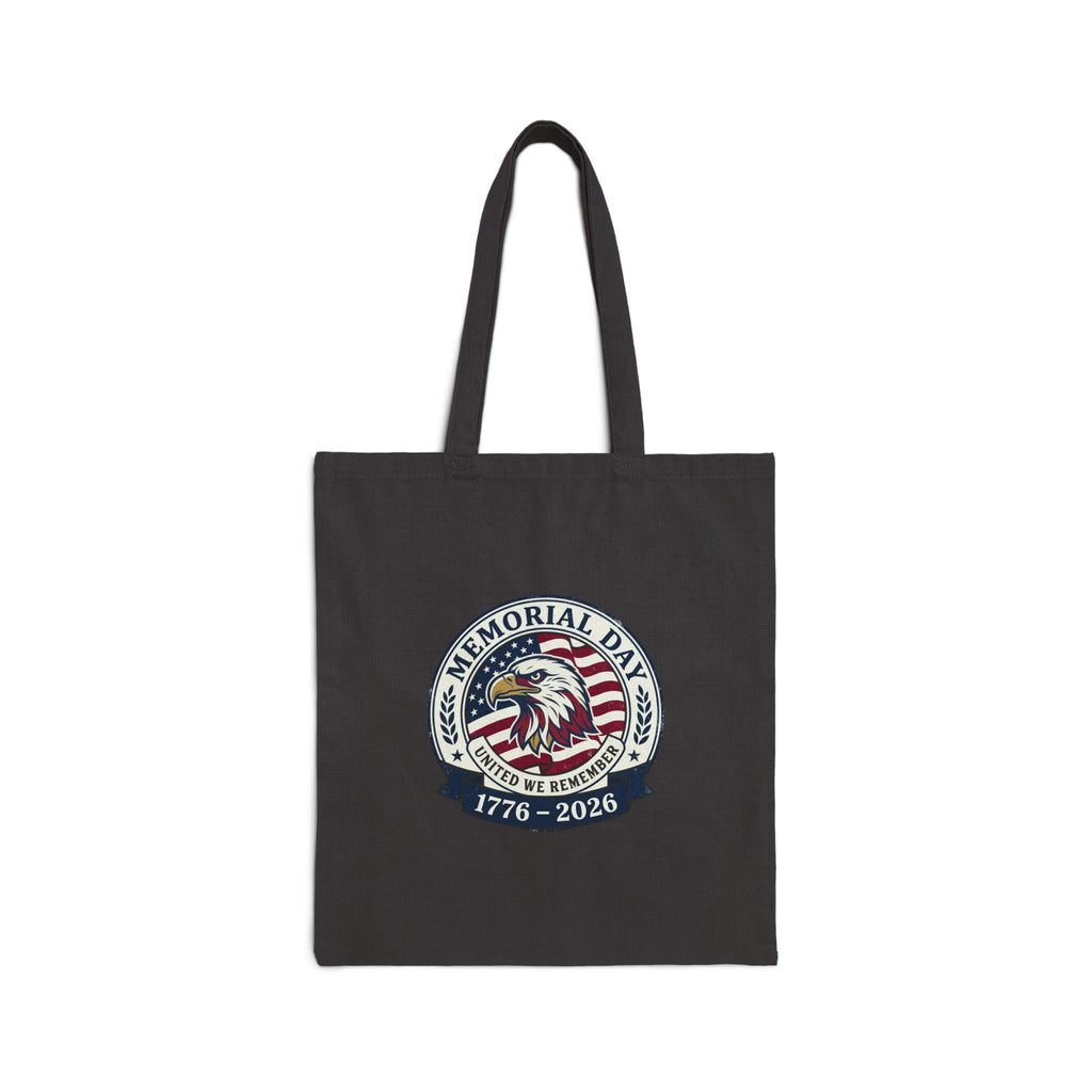 Memorial Day 1776–2026 Tote | USA 250 Vintage Distressed Americana