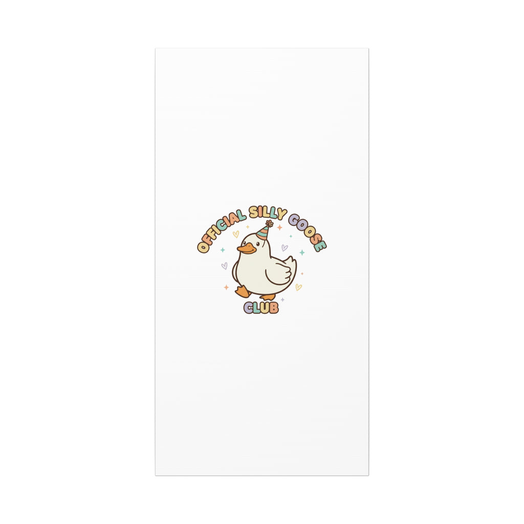Silly Goose Club Canvas | wholesome meme, cute animal pun