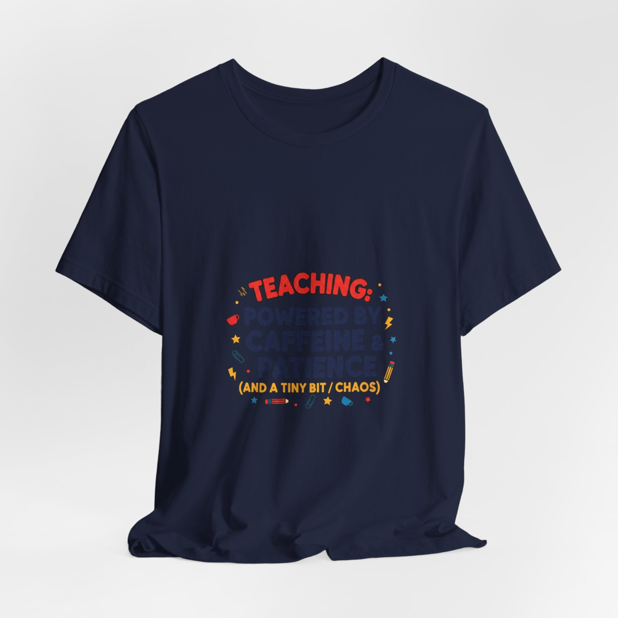 Teaching Powered by Caffeine & Patience Tee | Teacher Appreciation, Teacher Life
