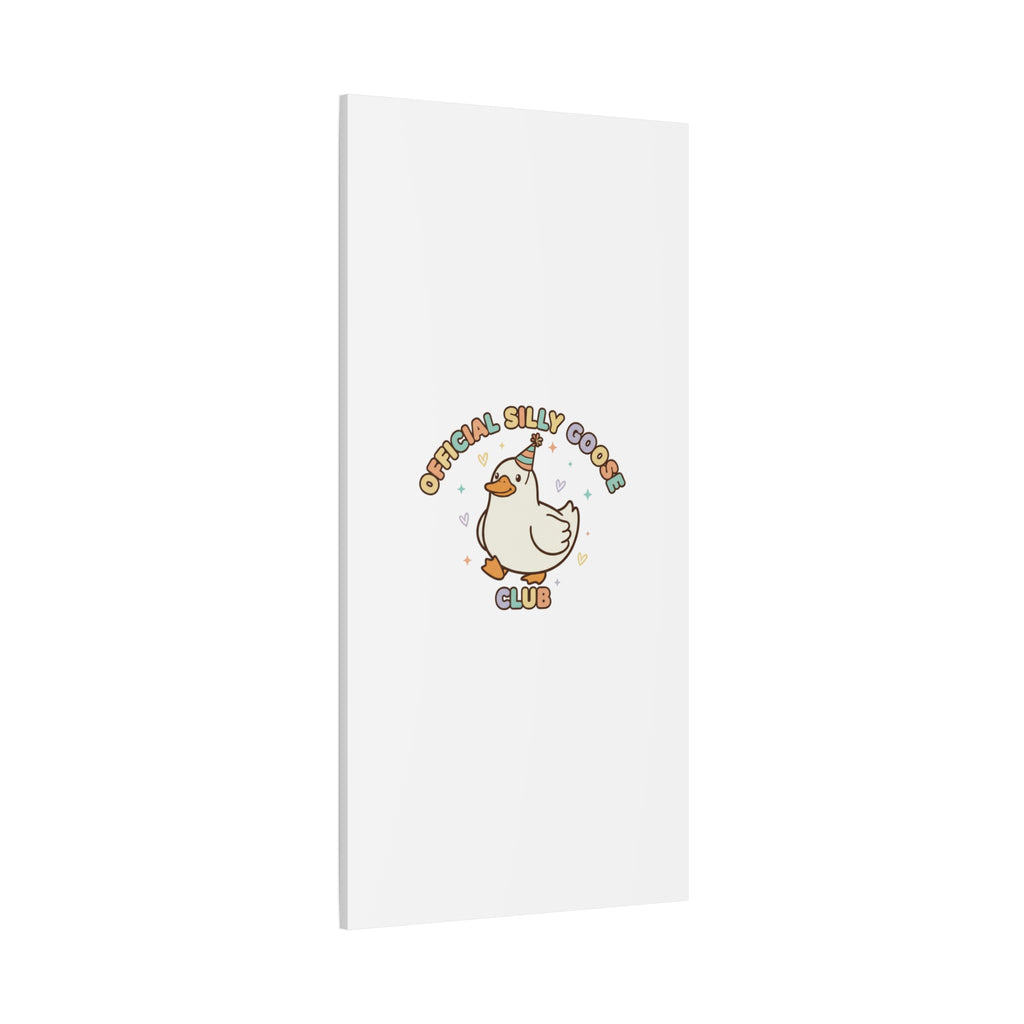 Silly Goose Club Canvas | wholesome meme, cute animal pun