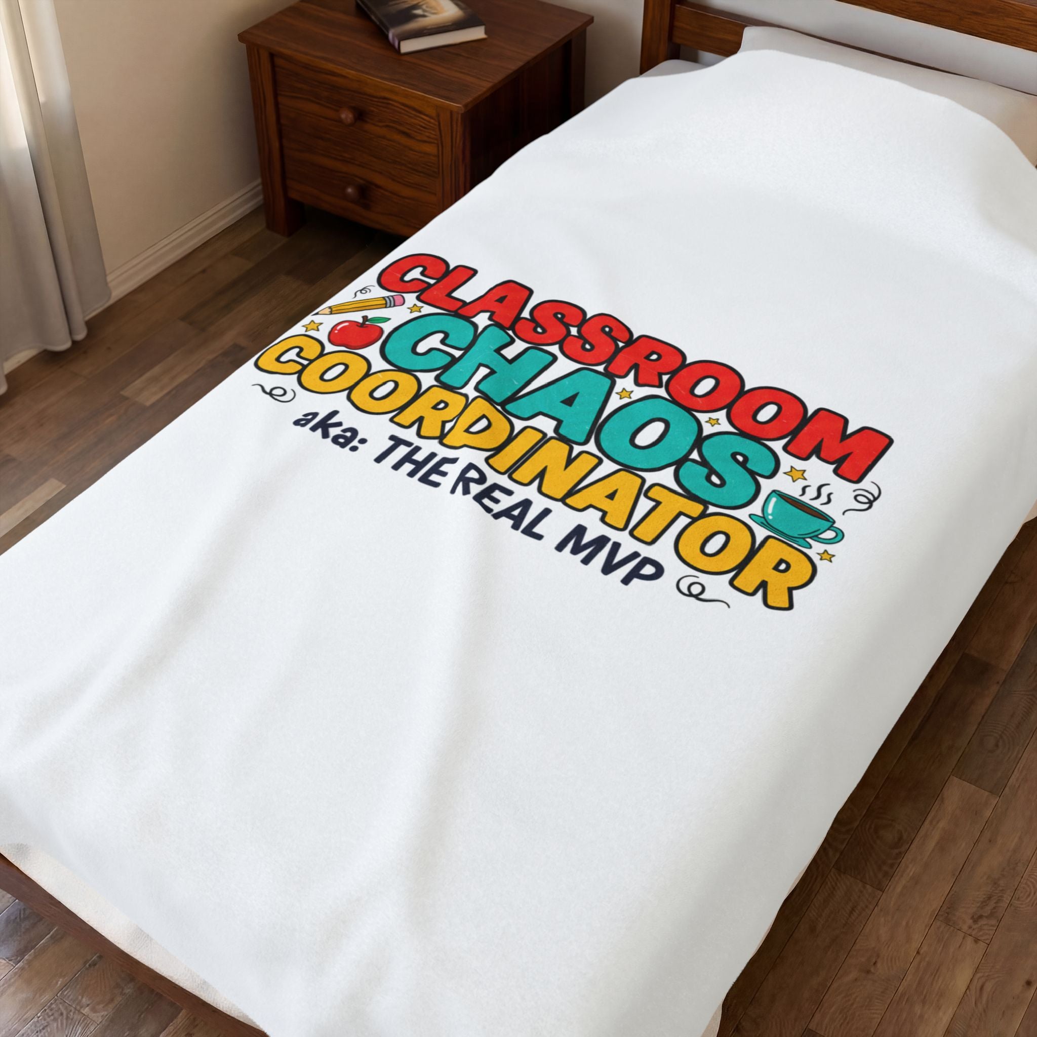 Classroom Chaos Coordinator Blanket | Teacher Appreciation, Teacher Life