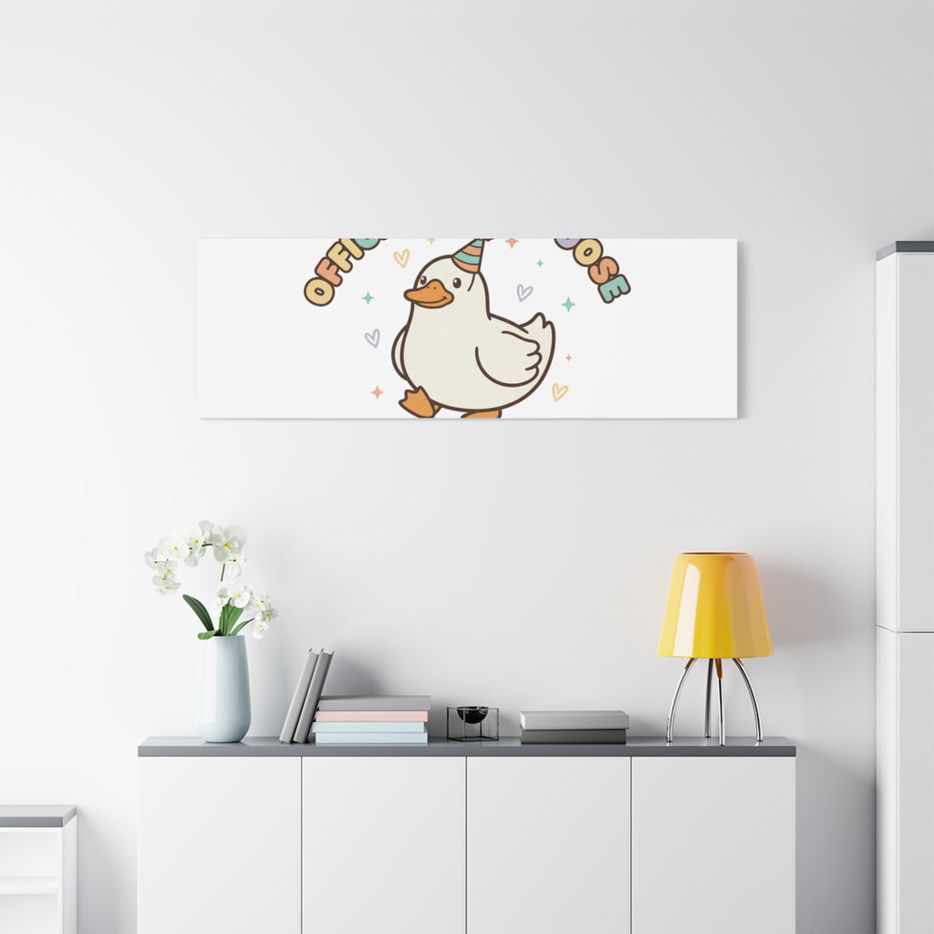 Silly Goose Club Canvas | wholesome meme, cute animal pun