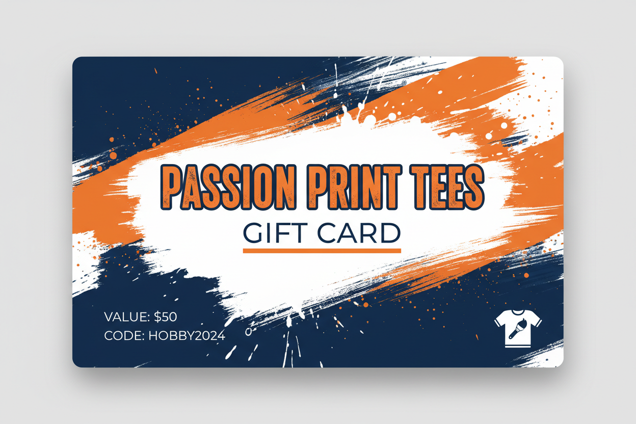 Passion Print Tees Gift Card