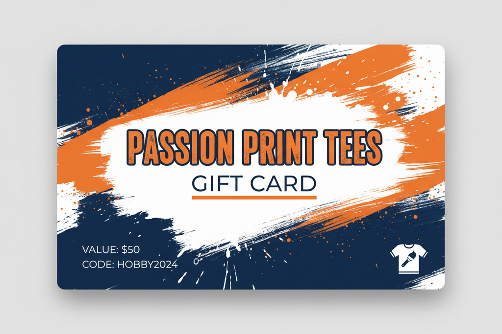 Passion Print Tees Gift Card